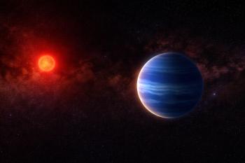 Image: TOI-672 b is confirmed as a hot super-Neptune, shedding light on the Neptunian desert around red dwarfs