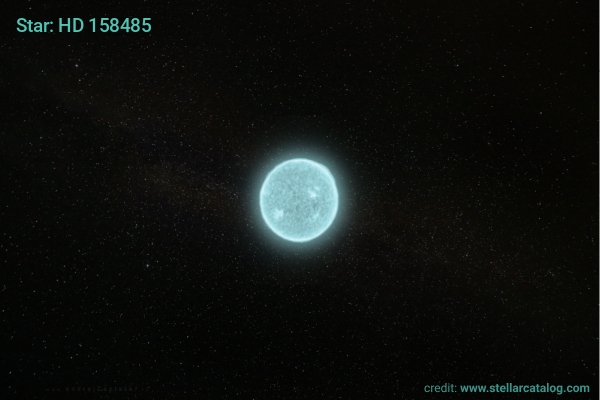 Image: HD 158485 revealed as a binary system containing two pulsating stars